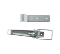 Woideklu Serrure Caisse Anticorrosion | à Bascule contre-Plaque, Sûre, Fermoir à Plaque, pr Remorque, Bricoleurs