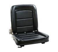 Woideklu Siège Universel pour Chariot élévateur, Dossier Réglable, Siège Pliable pour Tracteur, Rembourrage en Mousse Ergonomique Résistant à l'eau pour Un