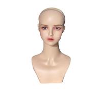 Woideklu Support Robuste pour Perruques de Têtes de Mannequins Féminins, Adapté Aux Bijoux, Chapeaux et Colliers.