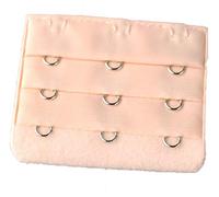 WOIWO Lot de 20 boutons d'extension extensibles pour soutien-gorge - Trois rangées - Trois boutons - Sous-vêtements pour femme