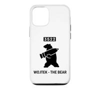 Wojtek Bear Artillery Shell Emblème Militaire Coque pour iPhone 12/12 Pro
