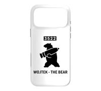 Wojtek Bear Artillery Shell Emblème Militaire Coque pour iPhone 17 Pro Max
