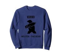 Wojtek Bear Artillery Shell Emblème Militaire Sweatshirt