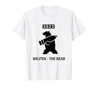 Wojtek Bear Artillery Shell Emblème Militaire T-Shirt