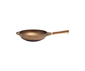 Wok 24 cm Luchetti K360 aluminium Coulé K2480K1T_T Or