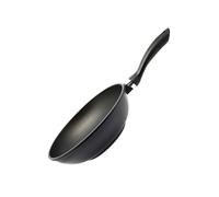 ELO 9151826 Poêle wok 28cm de diamètre, Wok de cuisine, Convient à tous types de feux, Aluminium, Gris, Noir, 28 cm