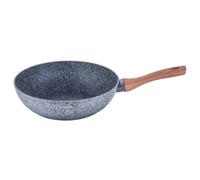 Wok 28cm Forest - Revêtement Granit Et Marbre Antiadhésif Nouvelle Génération
