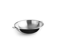 Wok 3 PLY minimal 28 cm - Acier Inoxydable - Argent