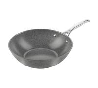 Wok, 30 cm, Aluminium, Revêtement antiadhésif en céramique renforcée en titane