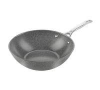 Wok, 30 cm, Aluminium, Revêtement antiadhésif en céramique renforcée en titane Ballarini