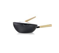 Wok aluminium antiadhésif avec couvercle 30 cm Ibili