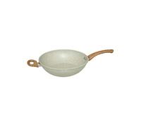 Wok Aluminium Forge 32cm Vert - Antiadhérent Tous feux induction