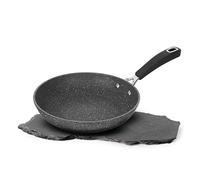 Wok antiadhésif Kasanova, poêle compatible avec l’induction et tous types de feux - New Petra Dark (30 cm)