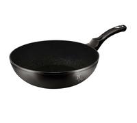 WOK EN GRANIT 28 cm BERLINGERHAUS NOIR ARGENT BH-1848