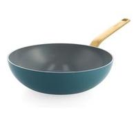 Wok bleu Evolution 28 cm - Greenpan - Bleu - Aluminium