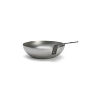 Wok bombé en acier 24cm De Buyer 5617.24 acier G