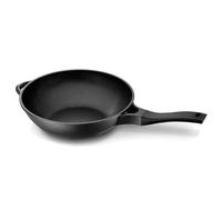 BEKA Poêle Wok Energy – 30 cm – Revêtu – Noir – Fonte d'aluminium