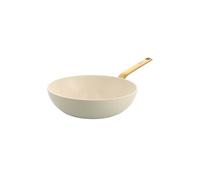 Wok crème Evolution 28 cm - - Crème / Ivoire - Aluminium