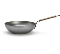 Wok Bombé Minéral B Bois 28 Cm