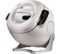 Wok De Cuisson Automatique 6L,Machine à Sauter Multifonction,Démarrage Intelligent En Un Clic, Trois Vitesses Réglables,Rotation à 360 °,Pour Faire Sauter,Ragoût,Cuisiner Et Préparer Soupe