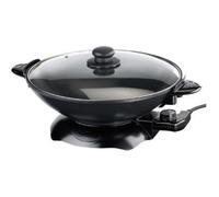 Wok électrique avec thermostat et revêtement antiadhésif