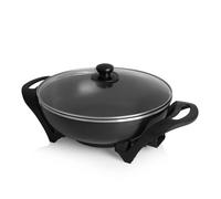 Tristar Wok électrique PZ-9130 – 4,5 L, 33 cm, 1500 W – Inox