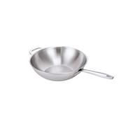 Wok en acier inoxydable 30 cm 102840