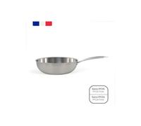 Wok En Acier Inoxydable - Livoo - Mep162 - ø 28 Cm - Acier Inoxydable - Tous Feux Dont Induction Et Four - Made In France Livoo