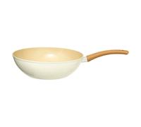 Wok en Aluminium Forgé "Harmony" 28cm Beige