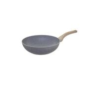 Wok en Aluminium "Nature" 28cm Gris