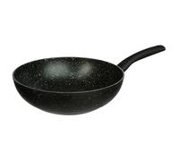 Wok en Aluminium ""Pierre"" 28cm Noir