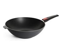 Poêle en titane Wok sur l'induction de O 32 cm avec poignée amovible Diamant Lite WOLL