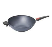 Woll Diamond Lite Wok en Fonte Haut avec Manche Amovible Compatible Induction., Fonte d'aluminium, 34 Ø