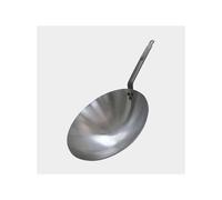 Wok fond conique tôle acier de Buyer D35