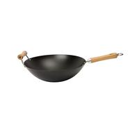 Wok fond plat antiadhérent 36 cm Be a Wok Star False