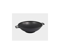 De Buyer Wok bombé CHOC EXTREME antiadhésif 2 anses Diamètre 32 cm Noir