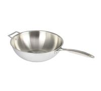 Wok inox Castel'Pro fixe 32cm Cristel
