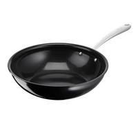 Lagostina Desideria, Wok Anti-adhésif 28 cm avec revêtement en titane anti-rayures, cuisson rapide et uniforme, technologie Thermo-Signal, convient à tous les étages de cuisson