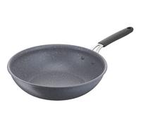 Lagostina Poêle Wok Tempra Minéral 28 cm Gris