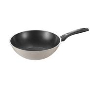 Wok Ledro 28 cm, Aluminium, Revêtement Céramique, Sable