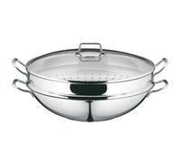 Wok Macao 4 pieces avec grille, panier pour cui…