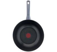 Wok - Tefal - Daily Cook - Acier Inoxydable - 28 Cm - Couvercle Inclus - Antiadhésif