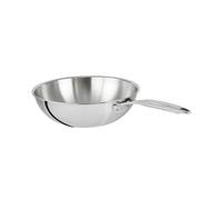 Wok tout inox Castel'Pro 28 cm Cristel