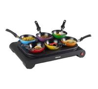 Wok - TRISTAR - BP-2827 - 2-en-1 - 1000 W - Pour 6 personnes