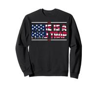 Woke est Un Drapeau américain de piège Mental Sweatshirt