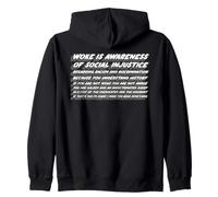 Woke is Awareness of Social Injustice | Awake Politics Sweat à Capuche