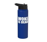 Woke is Dead Stainless Steel Insulated Water Bottle