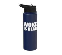 Woke is Dead Stainless Steel Insulated Water Bottle