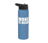 Woke is Dead Stainless Steel Insulated Water Bottle
