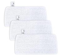 WOKEEPOW Lot de 3 housses de rechange pour nettoyeur vapeur Vileda XXL, réutilisables, pour nettoyeur vapeur Vileda Plus XXL, housses de rechange, durables, lavables Steam XXL, blanches